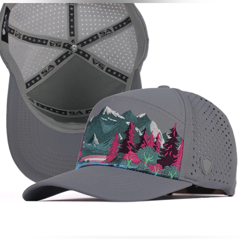 SA FISHING SUNDAZE PERFORMANCE SNAPBACK HAT IN BRIGHT EXPECTATIONS